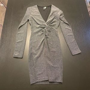 H&M holiday sparkle dress